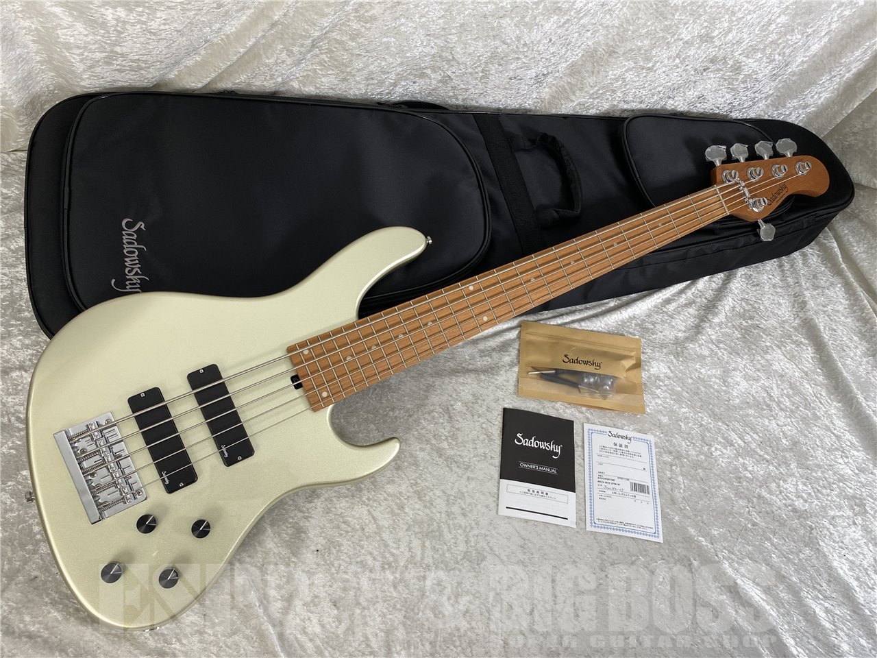 【即納可能】Sadowsky(サドウスキー) MetroExpress MX24 MS5 Maple Fingerboard / Champagne Metallic お茶の水駅前店(東京) - 11