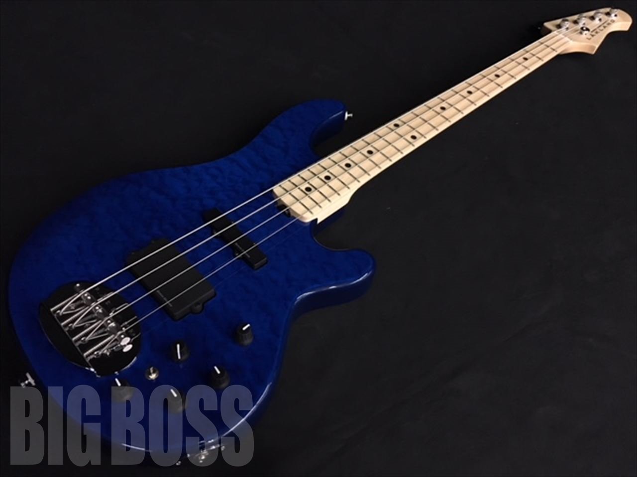 【受注生産】Lakland(レイクランド) Skyline Japan Series SK-4DX Blue Translucent / Maple FB