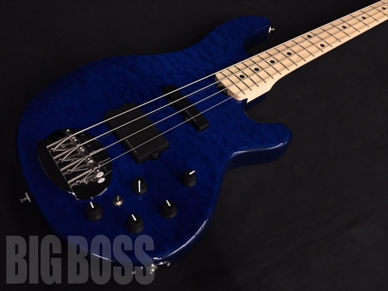 【受注生産】Lakland(レイクランド) Skyline Japan Series SK-4DX Blue Translucent / Maple FB - 2