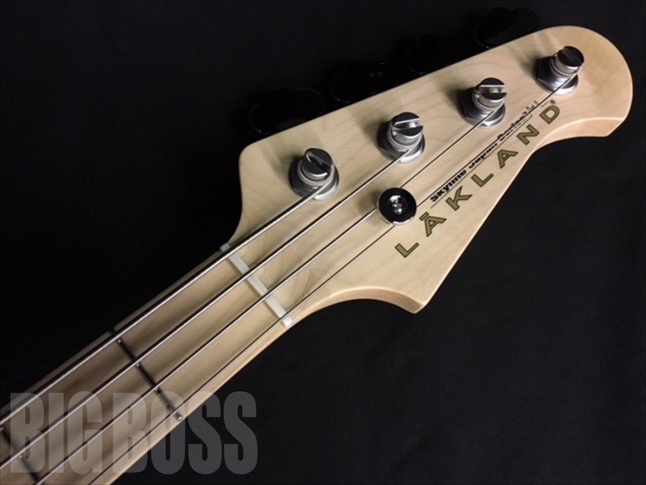 【受注生産】Lakland(レイクランド) Skyline Japan Series SK-4DX Blue Translucent / Maple FB - 5