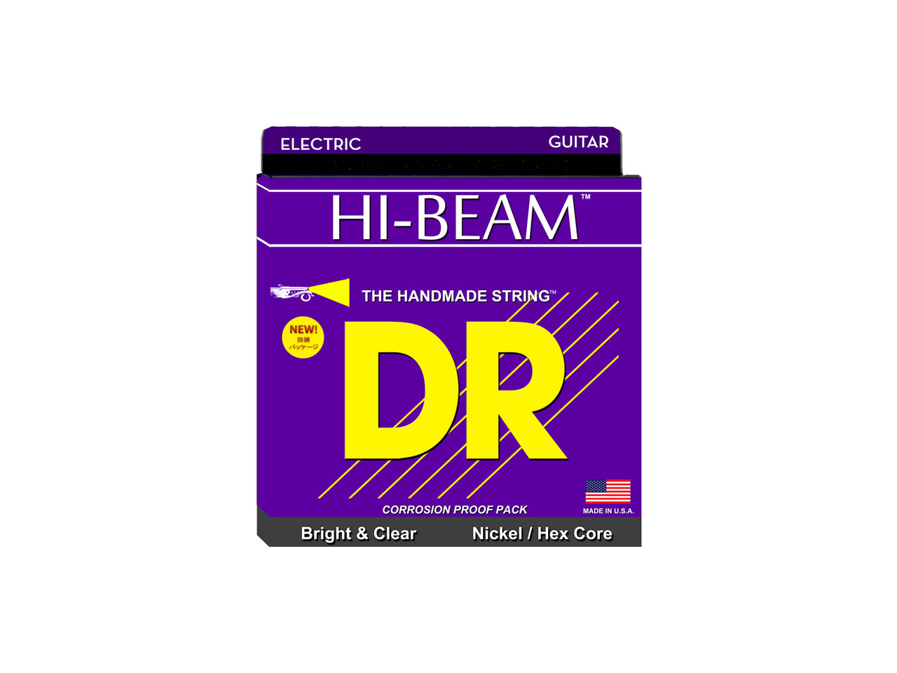 DR Strings(ディーアール) HI-BEAM MEDIUM [MTR-10] (エレキギター弦)