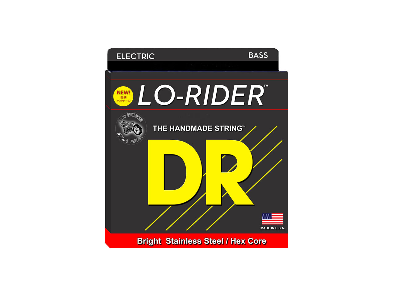 DR Strings(ディーアール) LO-RIDER LITE [LH-40] (エレキベース弦)