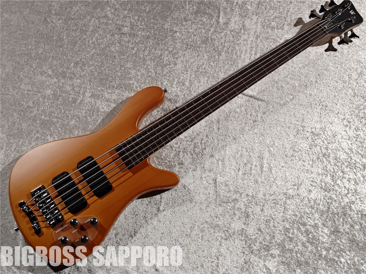 【即納可能/BigBonusFesta!!】Warwick (ワーウィック) Rock Bass Streamer Standard 5st (Honey Violin Transparent) 札幌店