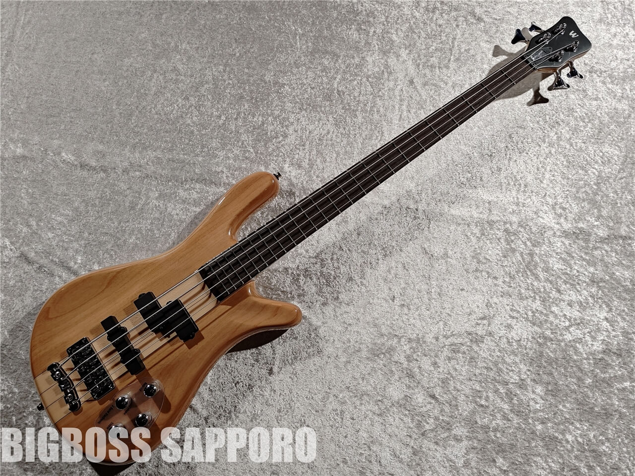 【即納可能/BigBonusFesta!!】Warwick (ワーウィック) Rock Bass Streamer NT 4st (Natural Transparent High Polish) 札幌店