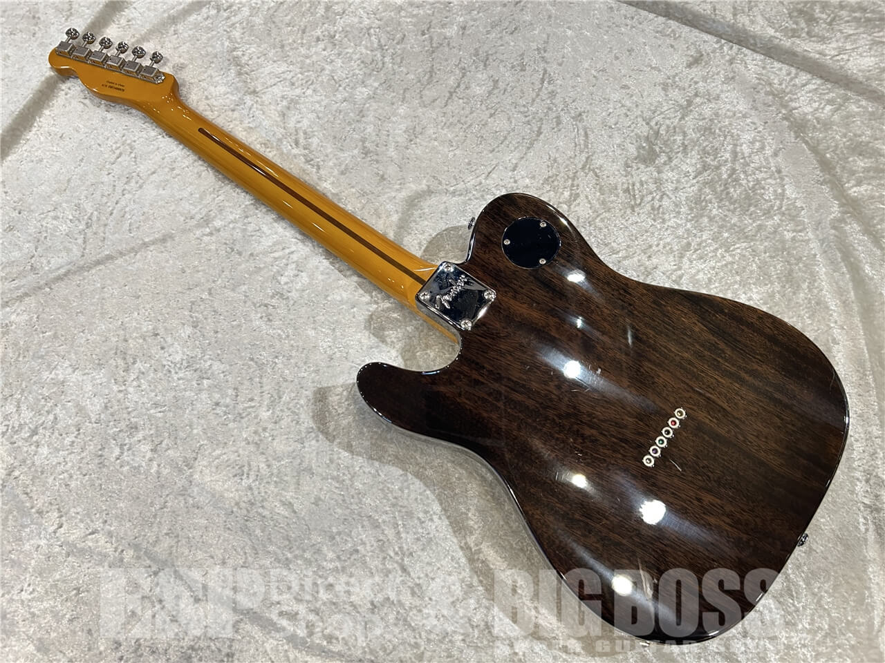 【即納可能/お客様委託品】 Fender (フェンダー) Modern Player Telecaster Thinline Deluxe / Transparent Black 仙台店 - 6