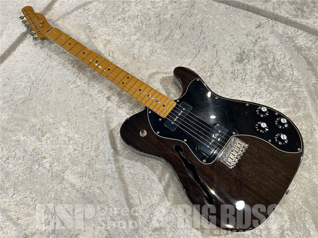 【即納可能/お客様委託品】 Fender (フェンダー) Modern Player Telecaster Thinline Deluxe / Transparent Black 仙台店 - 9