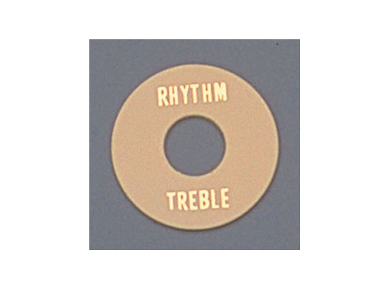 Allparts(オールパーツ) AP-0663-028 / Cream Plastic Rhythm/Treble Ring (トグルスイッチプレート)