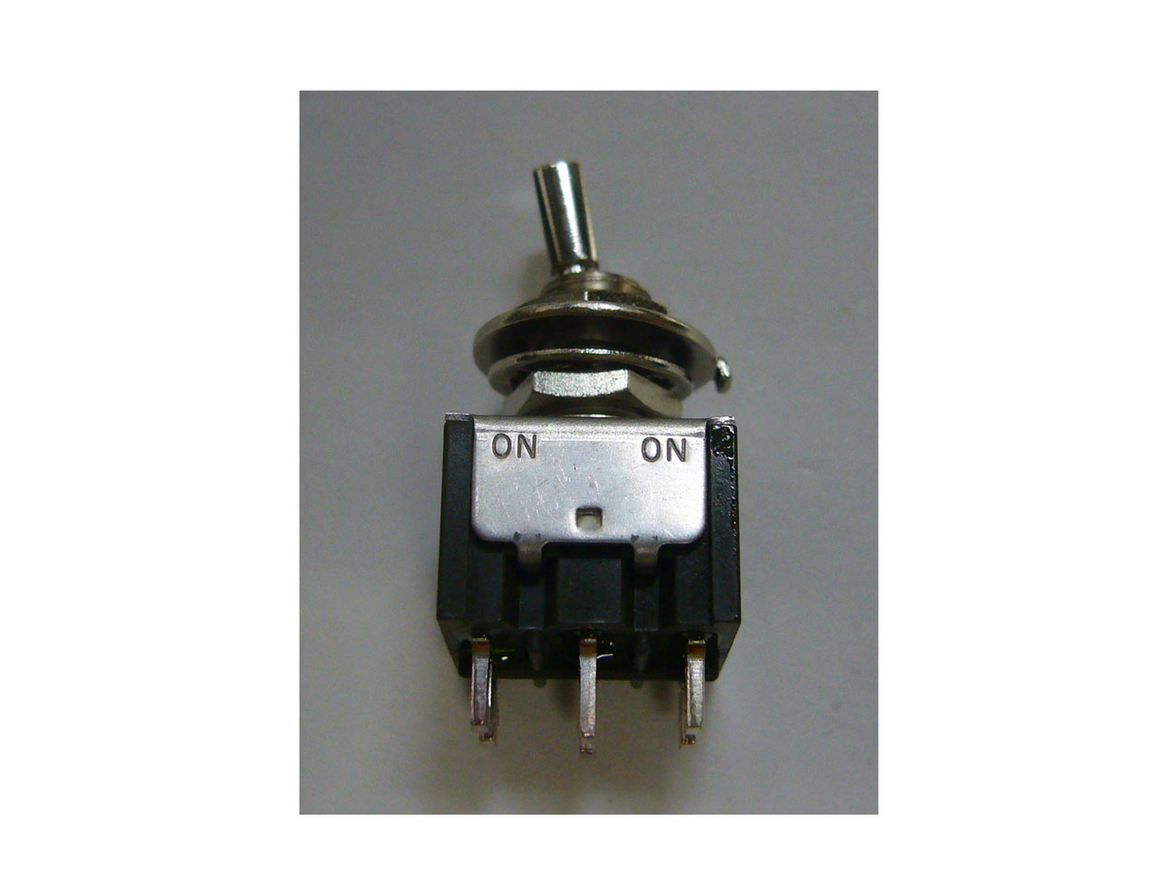 ESP(イーエスピー) Short Lever Mini Switch 6pin 2ON / Nickel (ミニスイッチ)