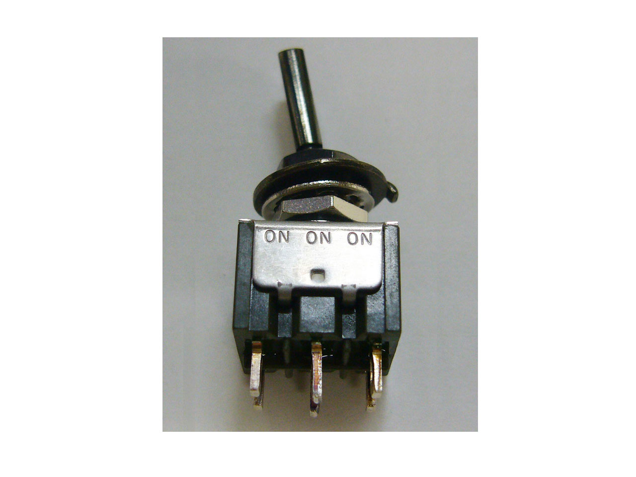 ESP(イーエスピー) Mini Switch 6pin 3ON / Black Nickel (ミニスイッチ)