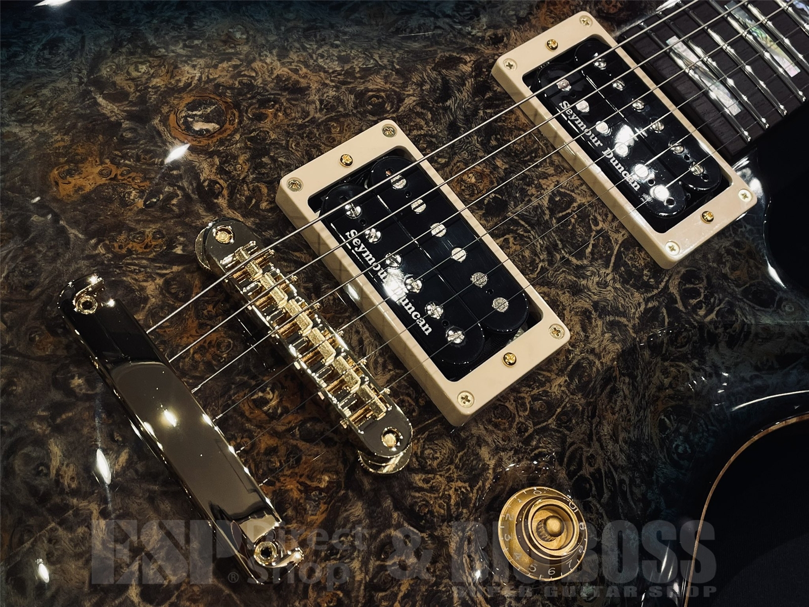 【即納可能】ESP(イーエスピー) MYSTIQUE-CTM Burled Maple Reptile Blue Burst 京都店 - 4