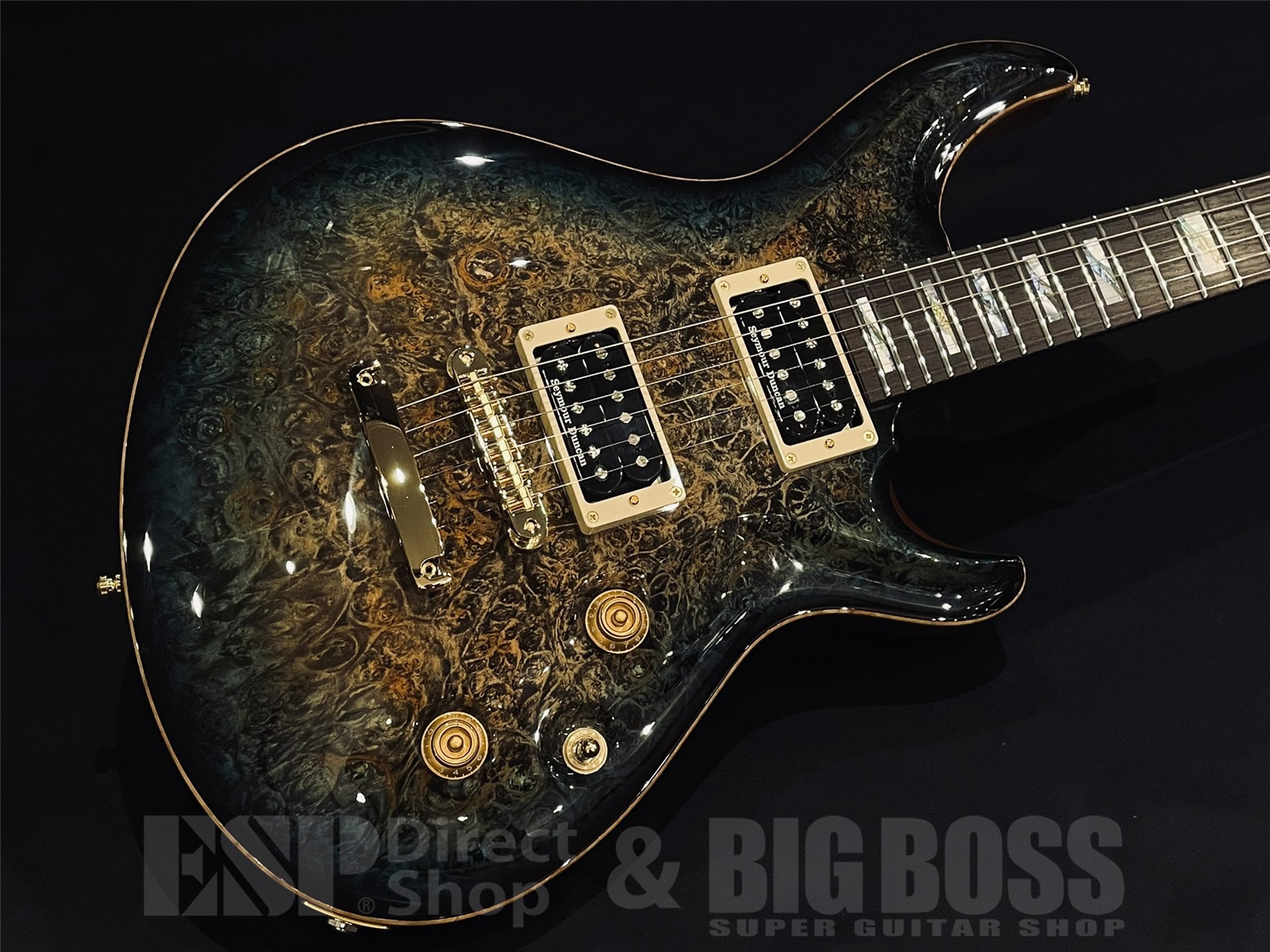 【即納可能】ESP(イーエスピー) MYSTIQUE-CTM Burled Maple Reptile Blue Burst 京都店 - 2