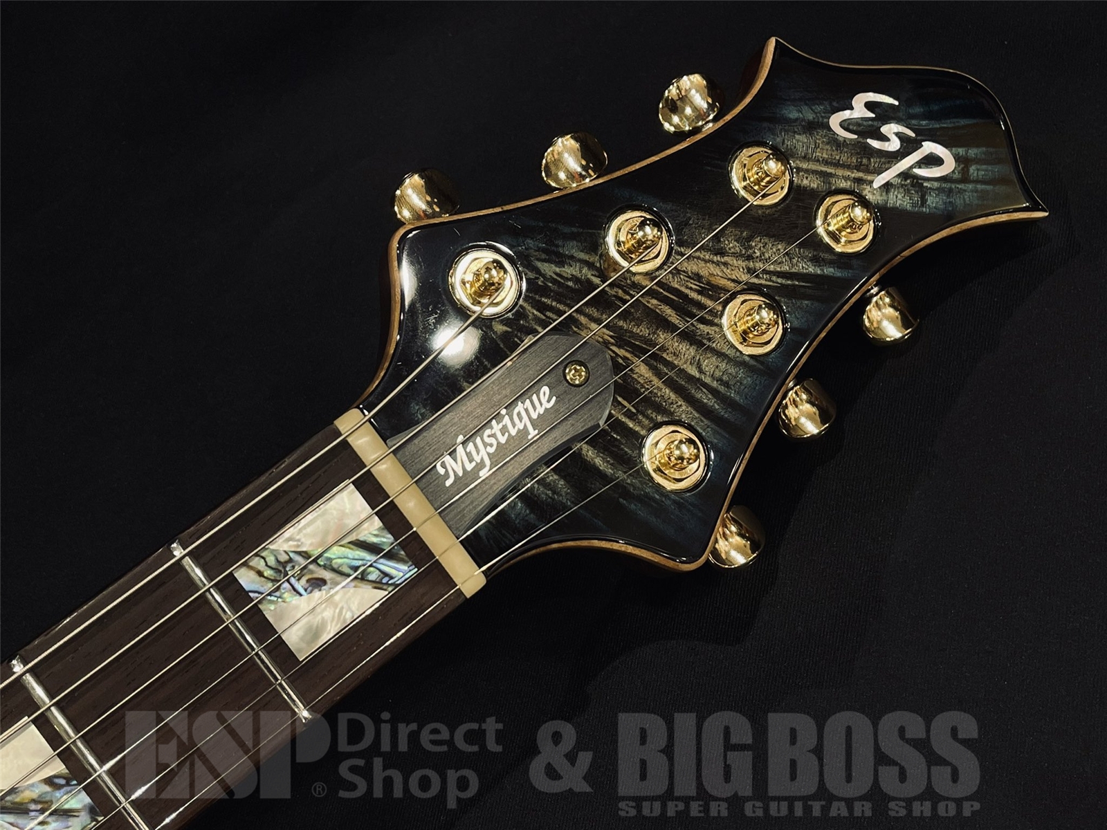 【即納可能】ESP(イーエスピー) MYSTIQUE-CTM Burled Maple Reptile Blue Burst 京都店 - 7