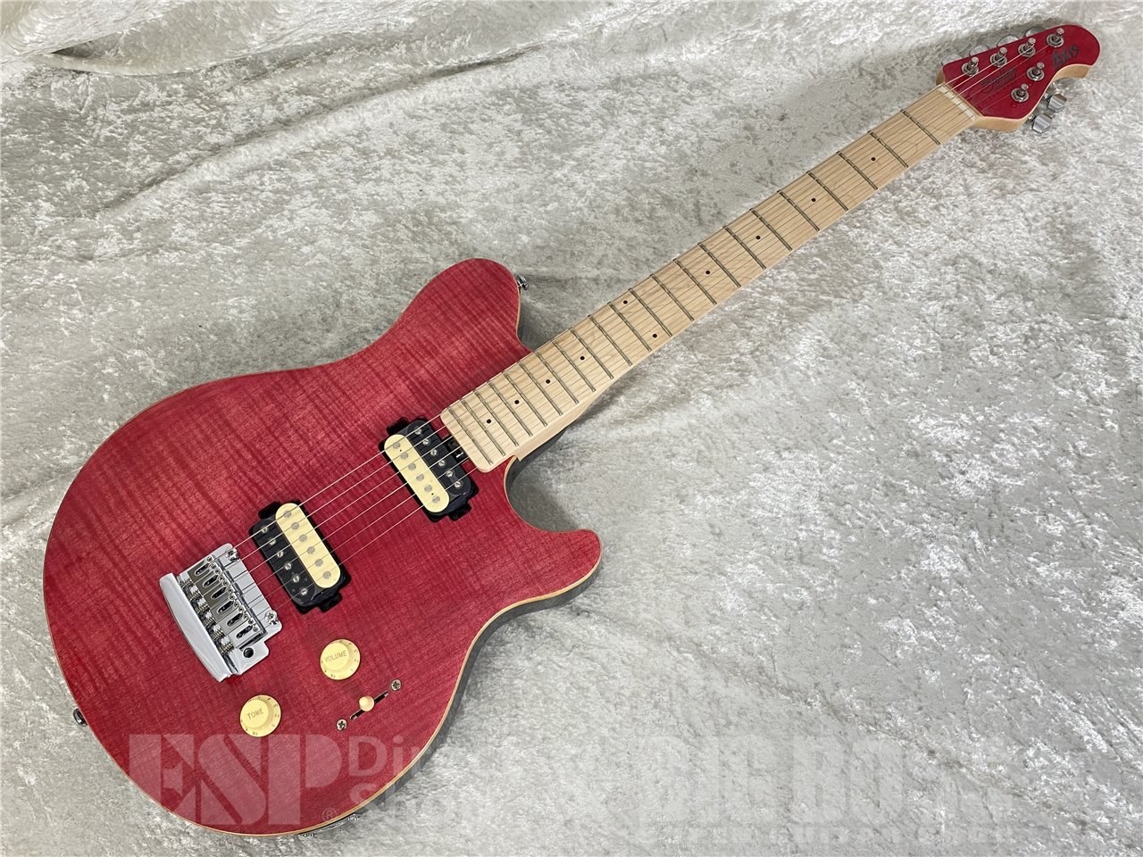 【即納可能】Sterling by MUSIC MAN(スターリンバイミュージックマン) AXIS FLAME MAPLE AX3FM (Stain Pink)お茶の水駅前店(東京)