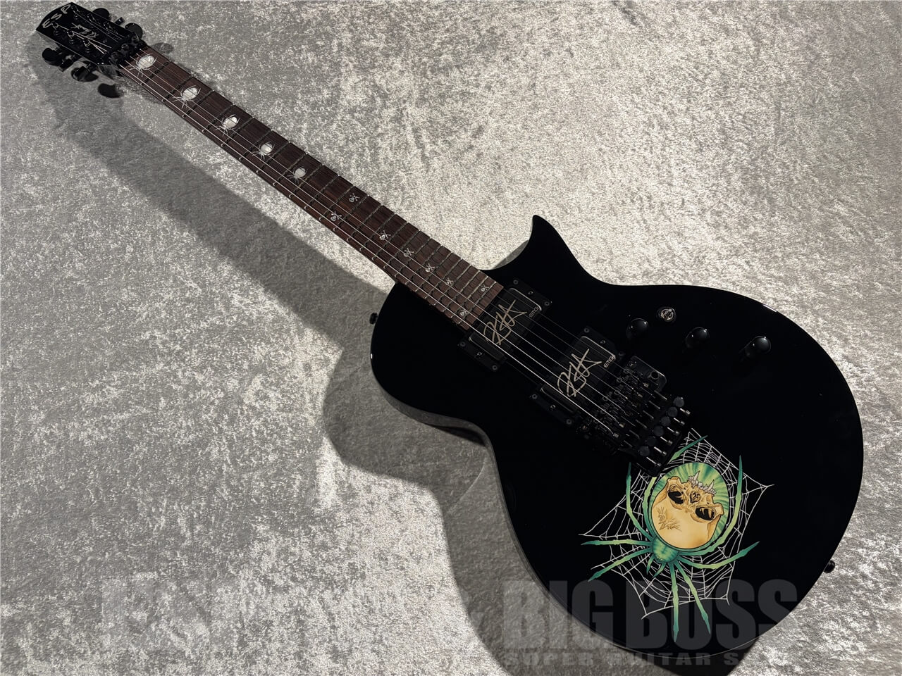 【即納可能】ESP(イ―エスピー) KH-3 SPIDER (Black w/Spider Graphic / METALLICA/Kirk Hammett Model) 札幌店 - 9