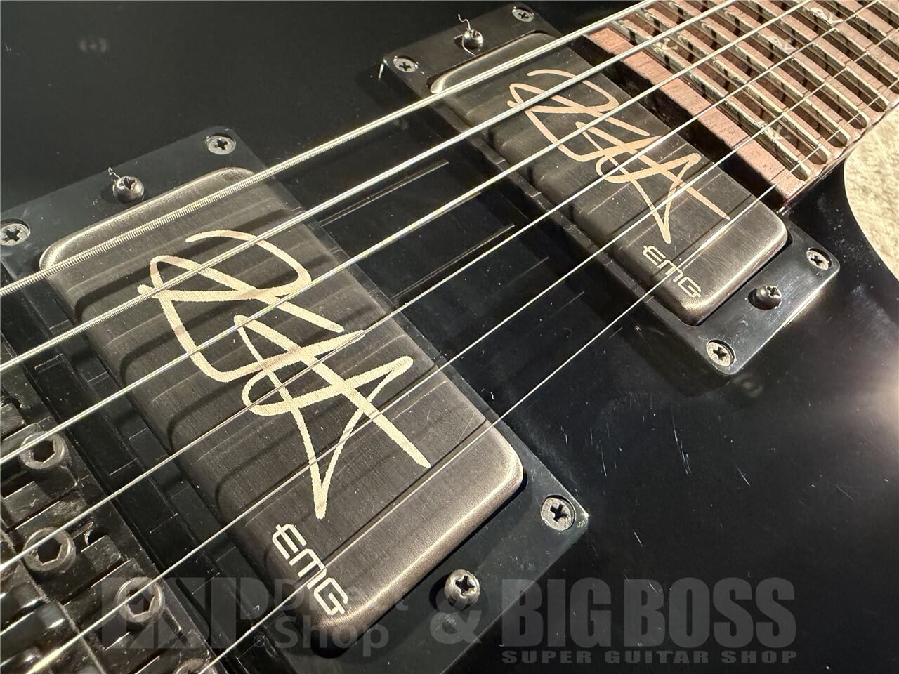 【即納可能】ESP(イ―エスピー) KH-3 SPIDER (Black w/Spider Graphic / METALLICA/Kirk Hammett Model) 札幌店 - 3