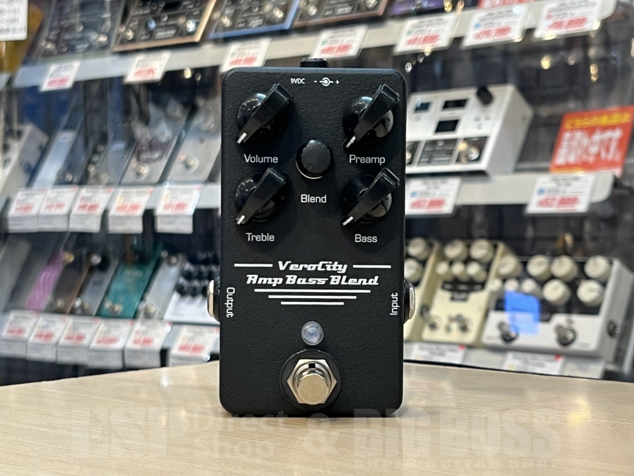 【お取り寄せ商品】VeroCity Effects Pedals(ベロシティエフェクツペダルズ) AMP BASS BLEND (ベース用プリアンプ) お茶の水駅前店(東京)