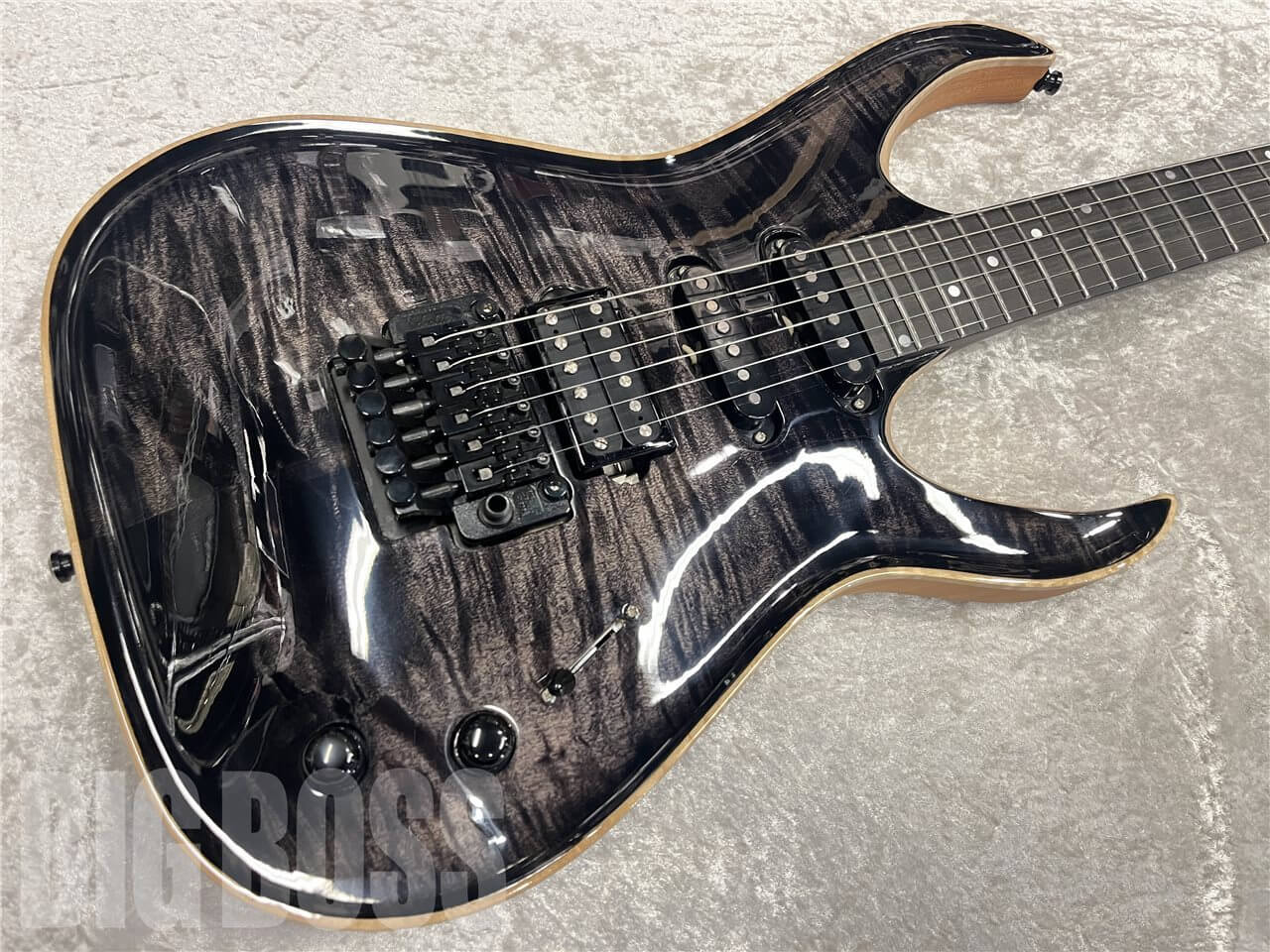 【即納可能】Valenti Guitars（ヴァレンティーギターズ） Callisto Carved（Charcoal Black）　名古屋店