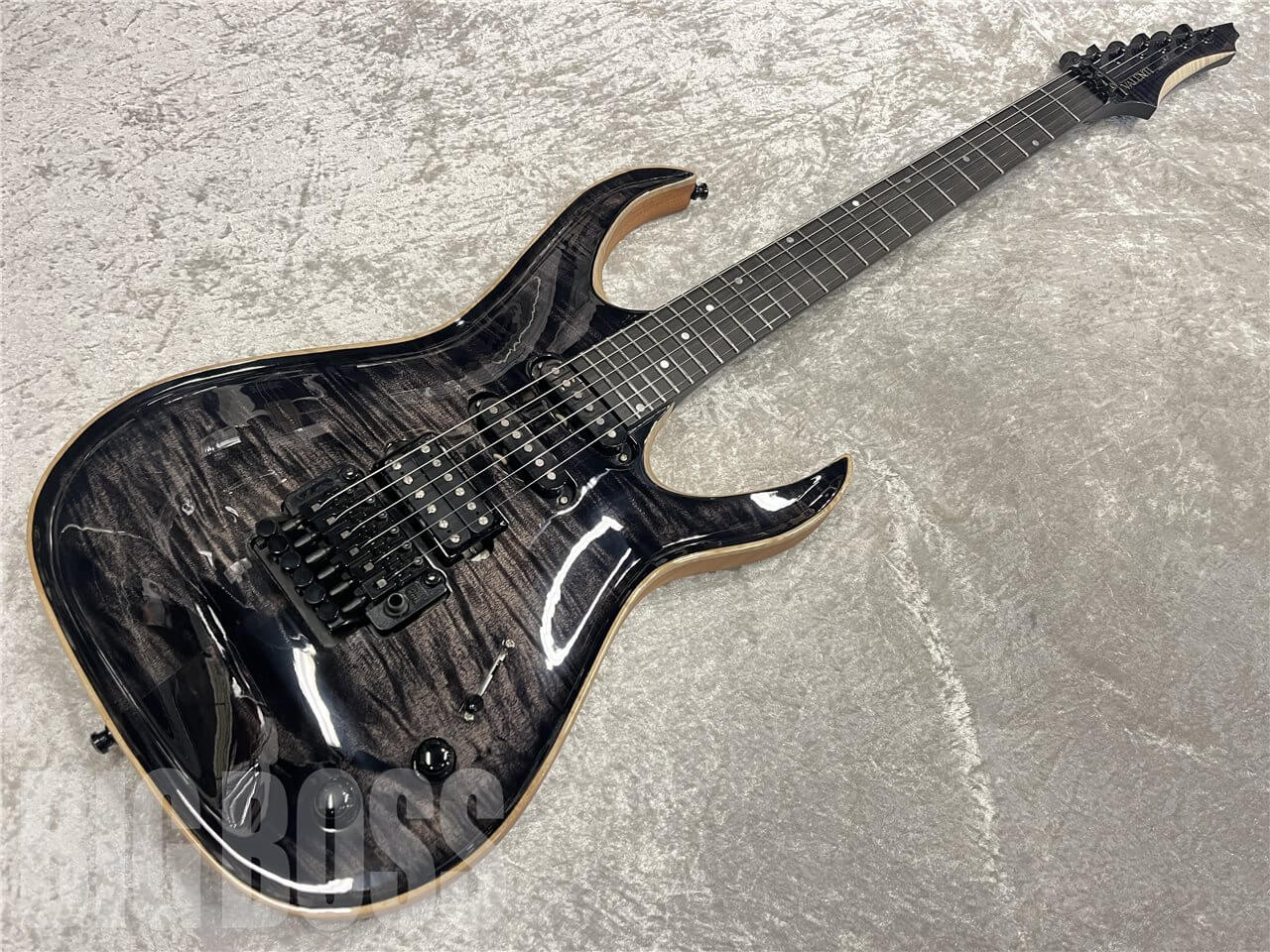 【即納可能】Valenti Guitars（ヴァレンティーギターズ） Callisto Carved（Charcoal Black）　名古屋店