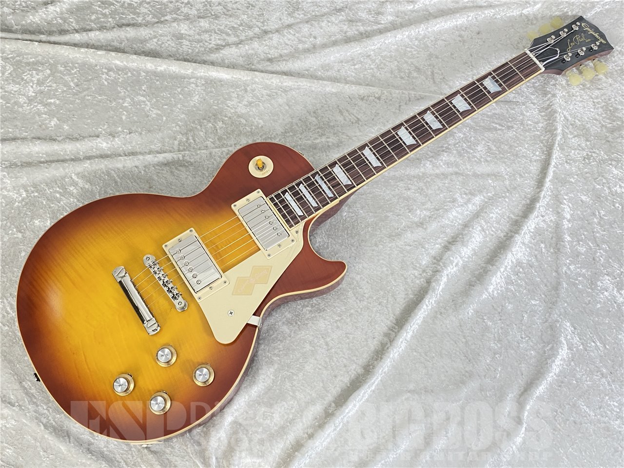 【即納可能】 Epiphone( エピフォン ) Inspired by Gibson Custom 1960 Les Paul Standard Reissue (Washed Cherry Sunburst) お茶の水駅前店(東京)
