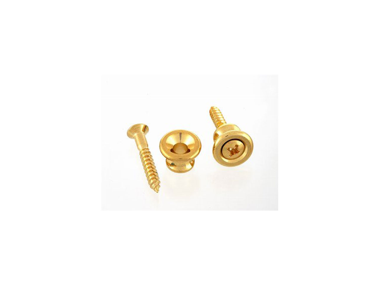 Allparts(オールパーツ) AP-6695-002 / Gibson® Style Gold Strap Buttons (ストラップピン)