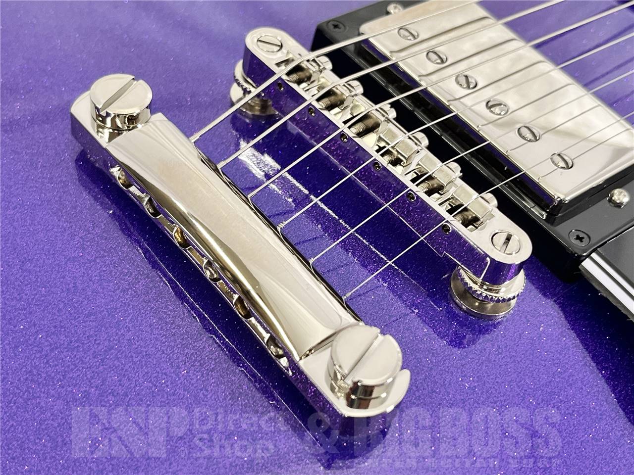 【即納可能】Epiphone (エピフォン)  Inspired by Gibson Custom Les Paul Custom (Amethyst Sparkle) お茶の水駅前店・別館 - 4