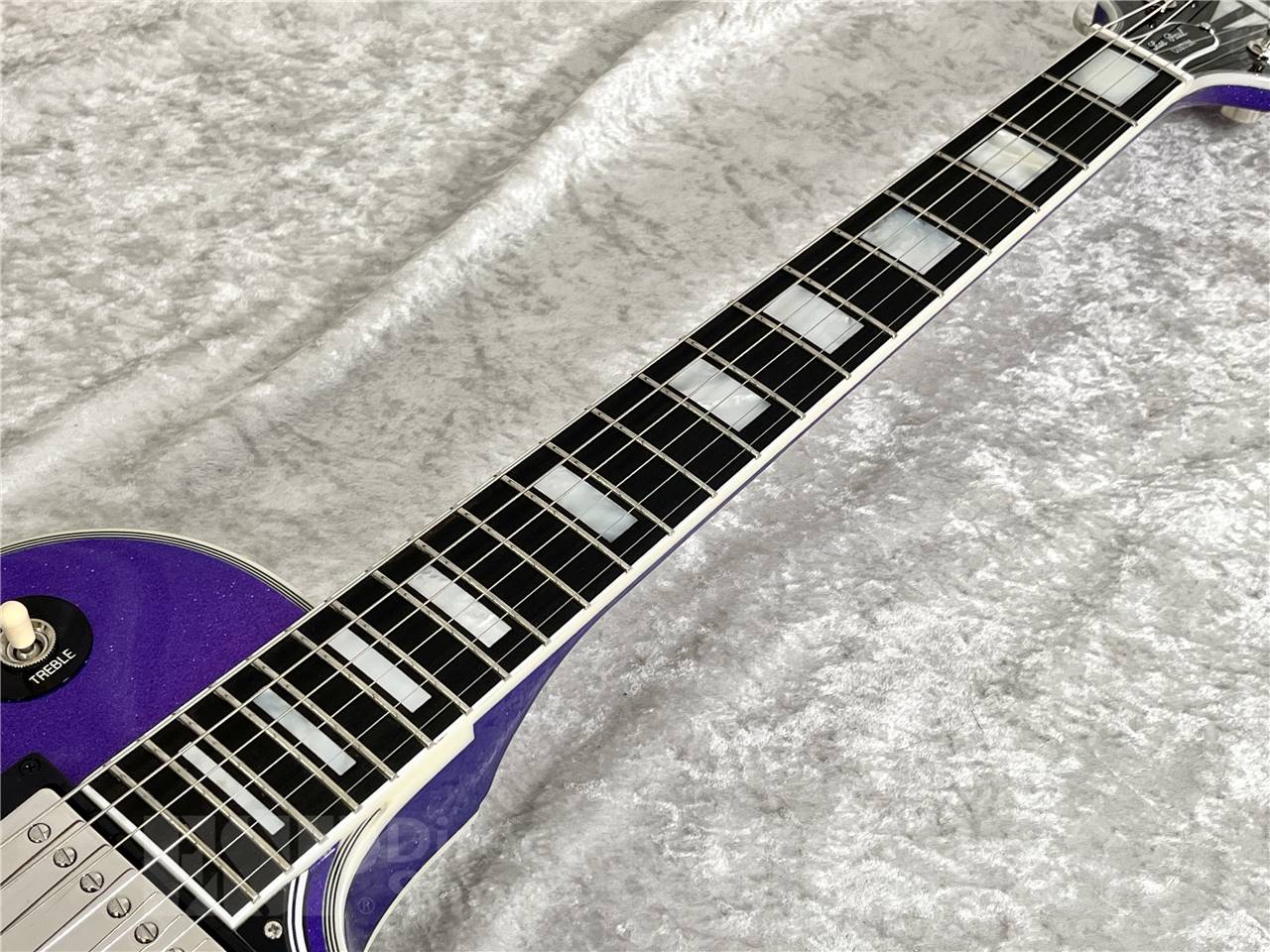【即納可能】Epiphone (エピフォン)  Inspired by Gibson Custom Les Paul Custom (Amethyst Sparkle) お茶の水駅前店・別館 - 5