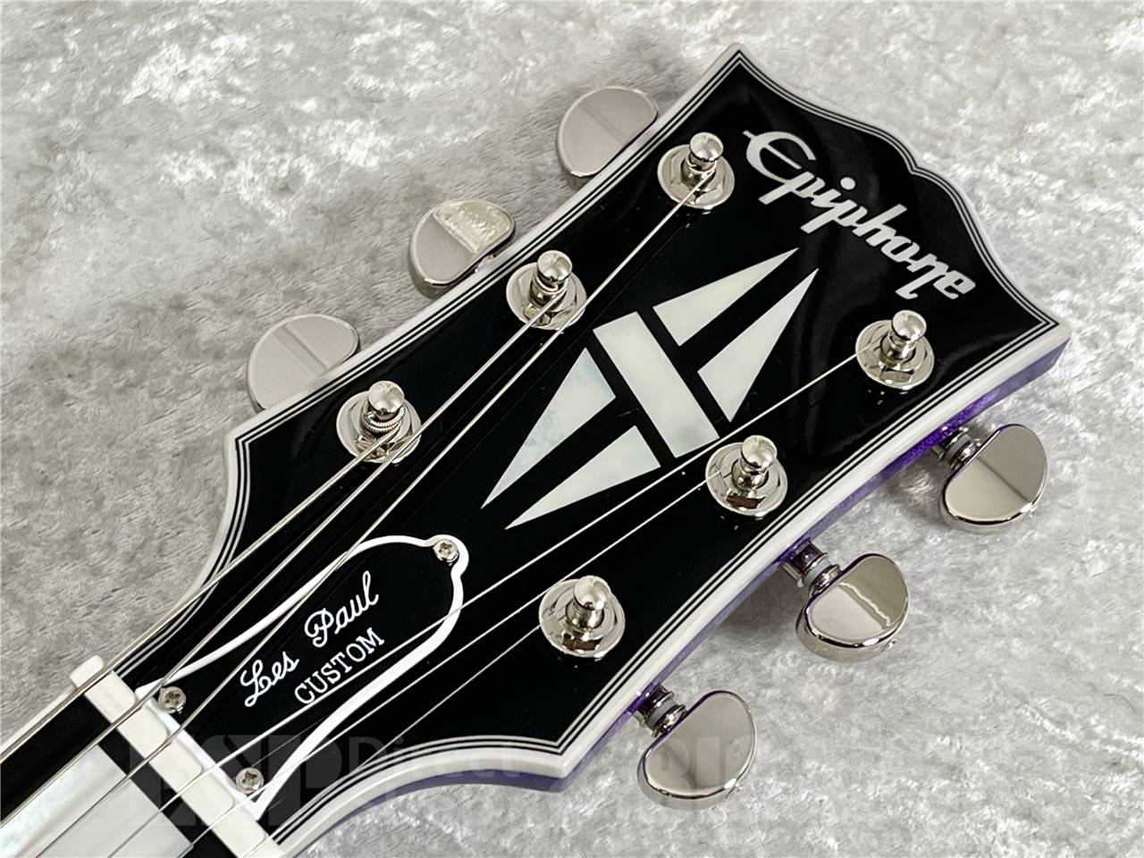 【即納可能】Epiphone (エピフォン)  Inspired by Gibson Custom Les Paul Custom (Amethyst Sparkle) お茶の水駅前店・別館 - 6