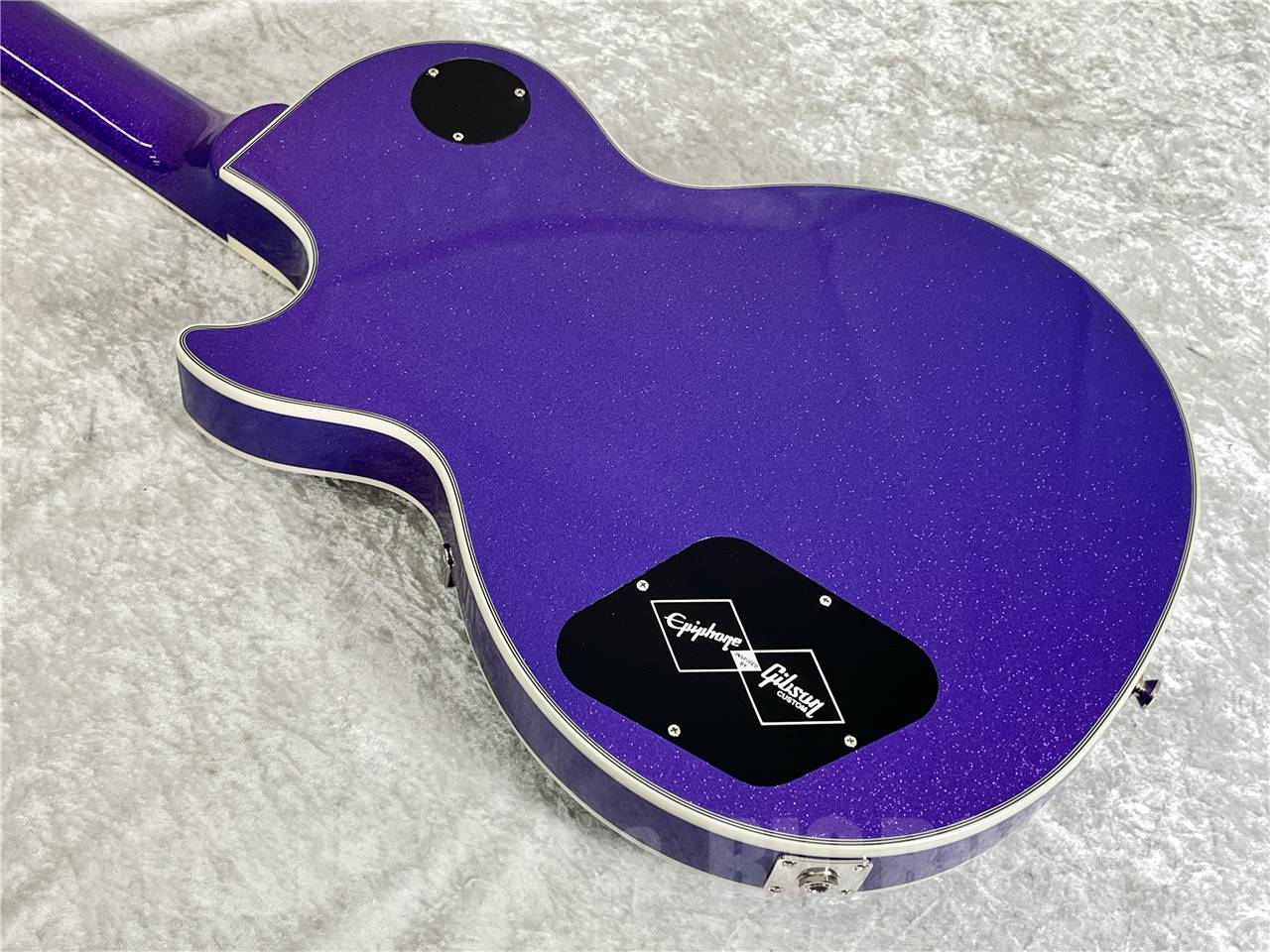 【即納可能】Epiphone (エピフォン)  Inspired by Gibson Custom Les Paul Custom (Amethyst Sparkle) お茶の水駅前店・別館 - 8