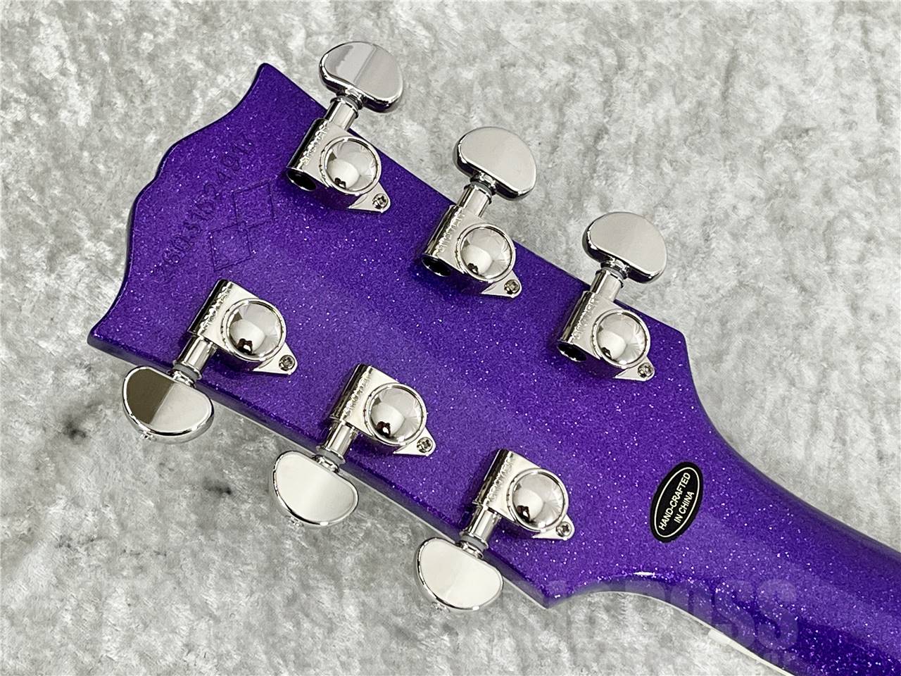 【即納可能】Epiphone (エピフォン)  Inspired by Gibson Custom Les Paul Custom (Amethyst Sparkle) お茶の水駅前店・別館 - 9