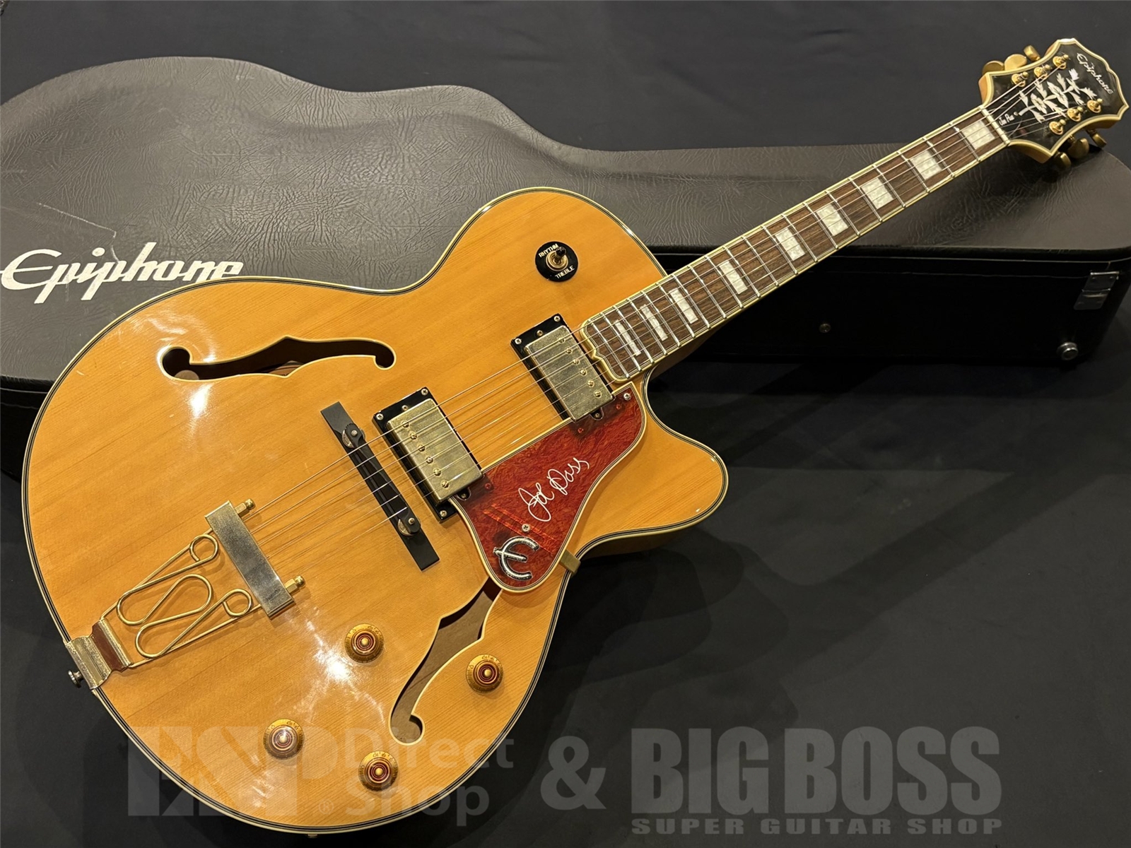 【USED / 即納可能】Epiphone(エピフォン)Joe Pass EMPEROR- II / Natural 京都店