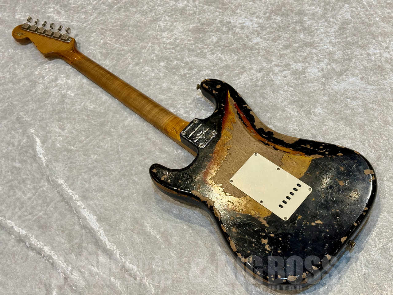 【中古/即納可能】Fender Custom Shop Limited Edition Roasted 1961 Stratocaster Super Heavy Relic【Black/3 Tone Sunburst】福岡店 - 8
