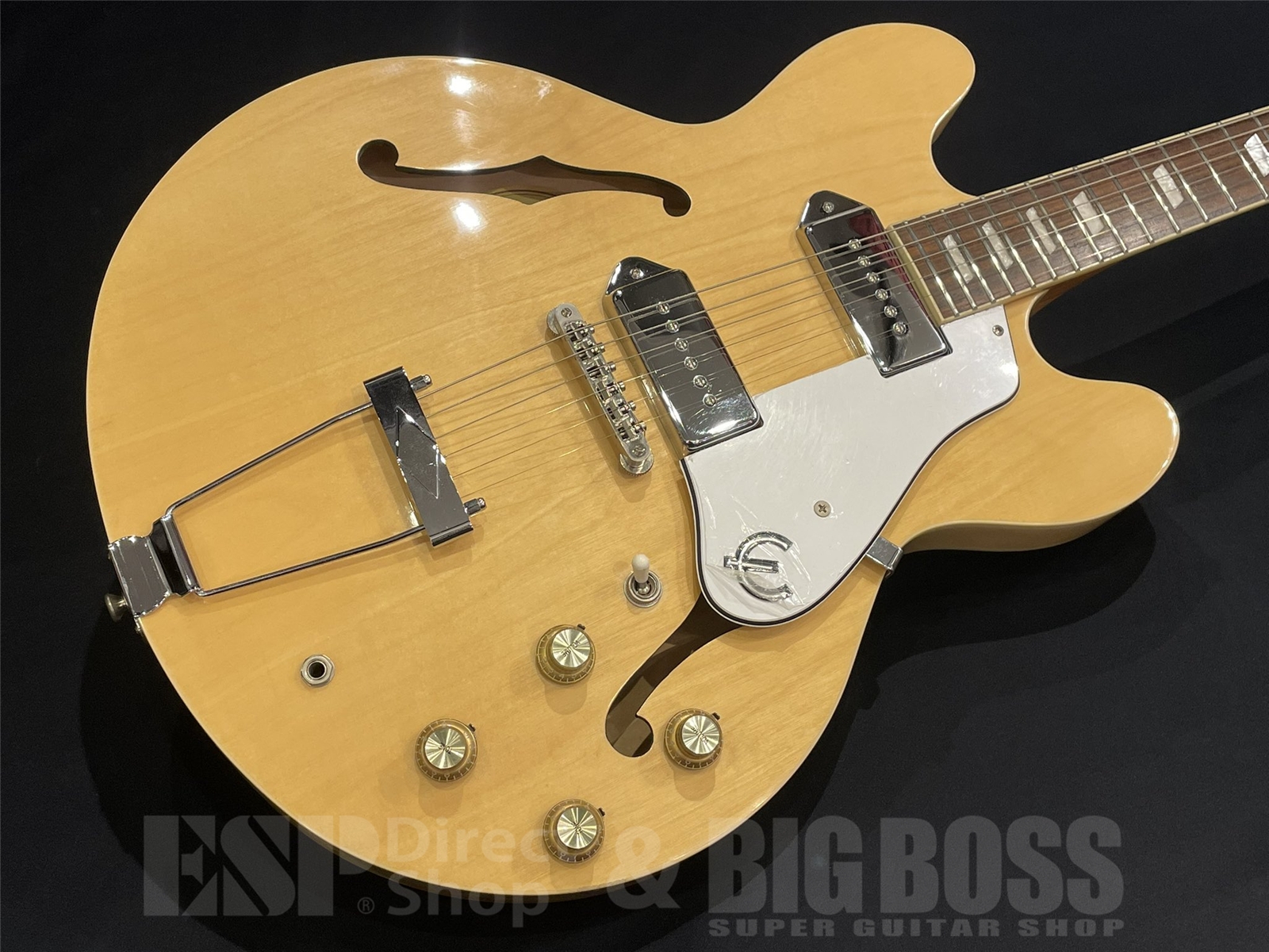 【USED / 即納可能】Epiphone(エピフォン) Casino / Natural 京都店 - 2