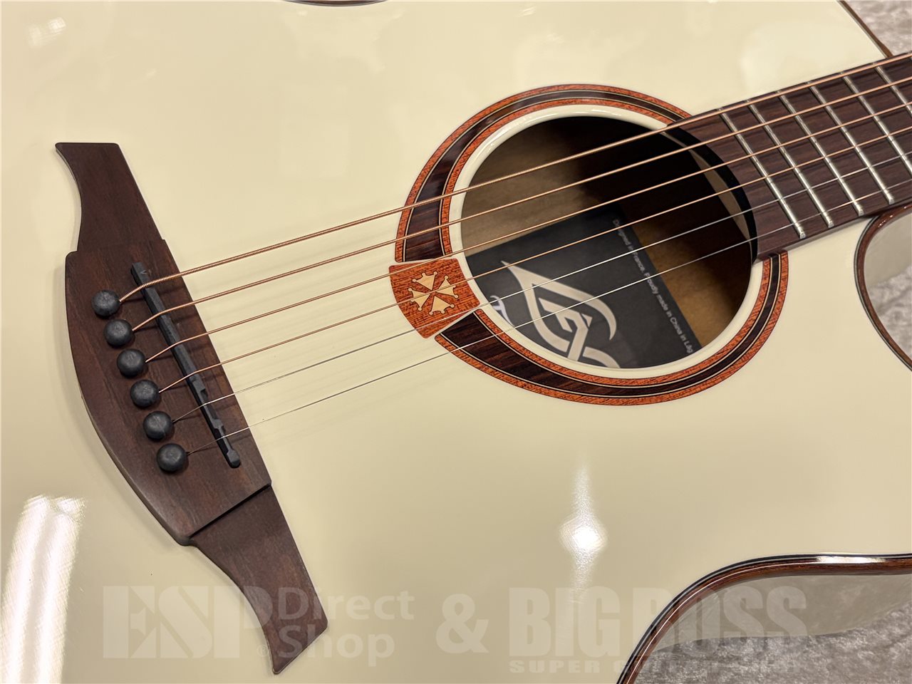 【即納可能】LAG Guitars（ラグギターズ）T118ASCE（Ivory）　名古屋店 - 3