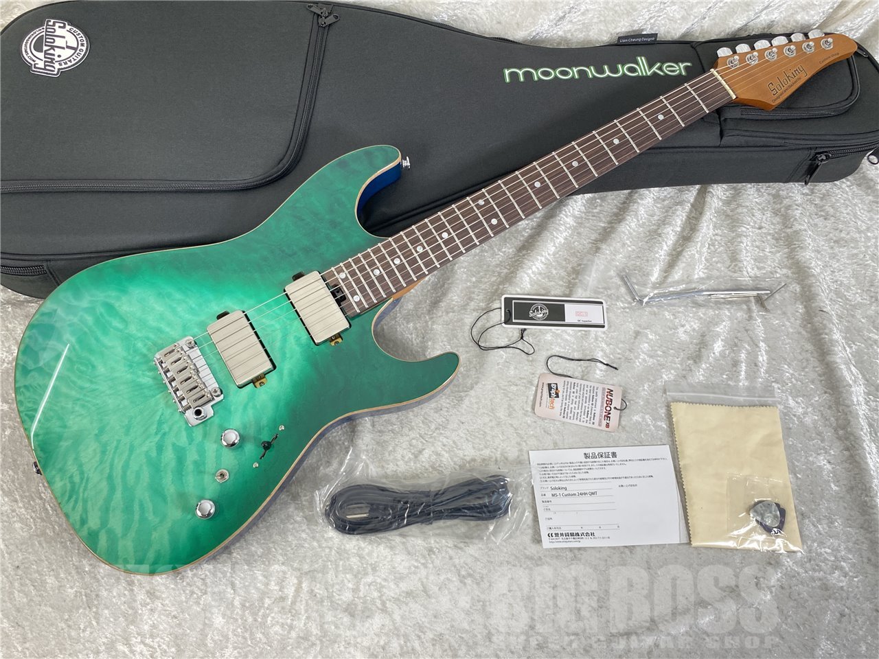 【即納可能】Soloking(ソロキング) MS-1 Custom 24HH QMT (TQWSF:Turquoise Wakesurf) お茶の水駅前店(東京) - 11