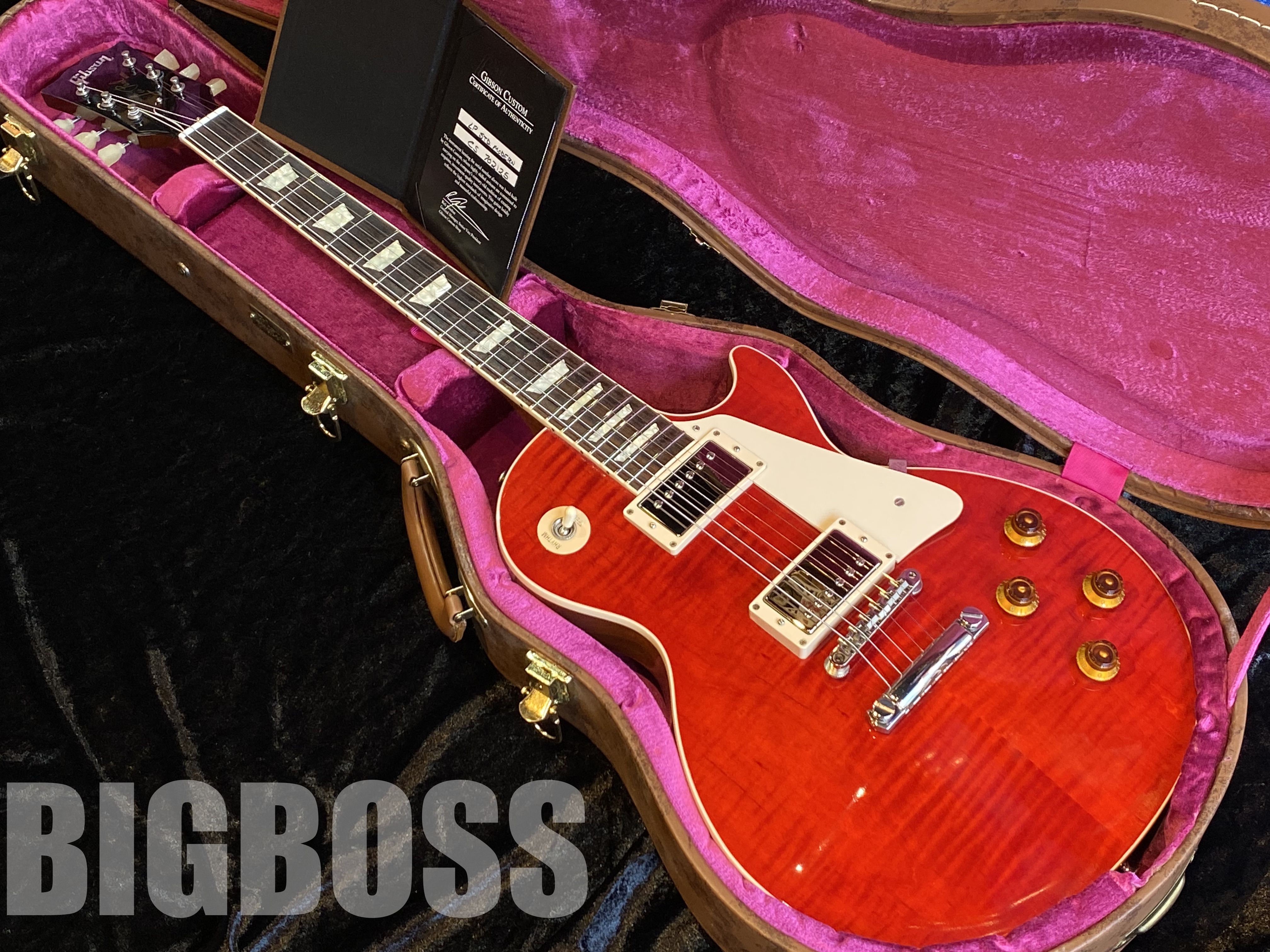 【即納可能/中古品】Gibson Custom Shop（ギブソンカスタムショップ） Modern Les Paul Standard【Trans Red】 福岡店【 中古・アウトレット Early Summer SALE! 開催中 | 5月29日(水)～6月30日(日)まで 】