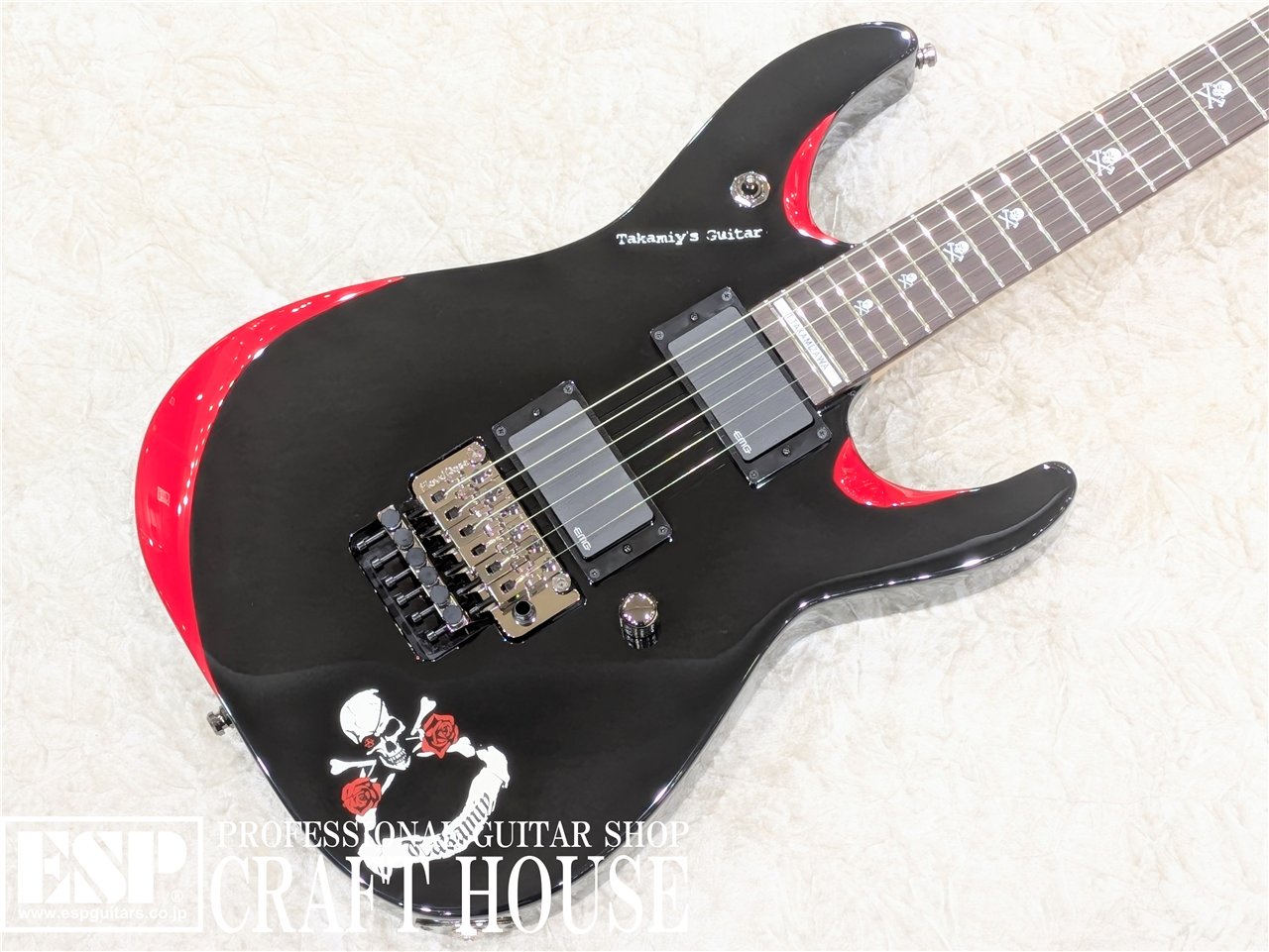 【即納可能】THE ALFEE 高見沢 俊彦 Signature Model / O.Z.Y Takamiy’s Guitar / Black w/Red bevel 渋谷店 - 2