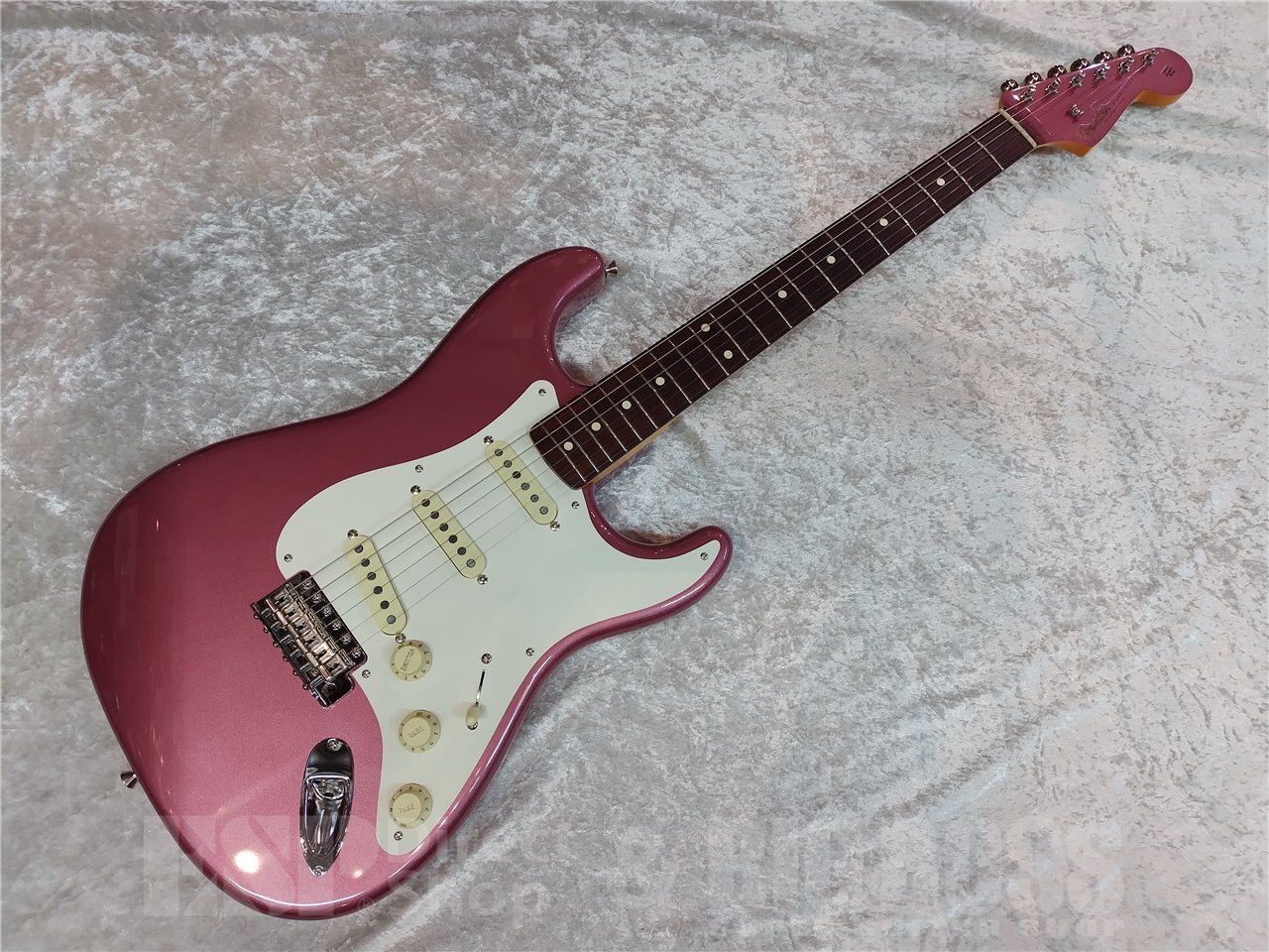 【中古品/即納可能】Fender Japan Limited Char Stratocaster Burgundy 広島店