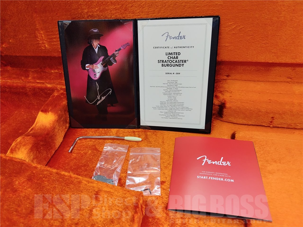 【中古品/即納可能】Fender Japan Limited Char Stratocaster Burgundy 広島店 - 9