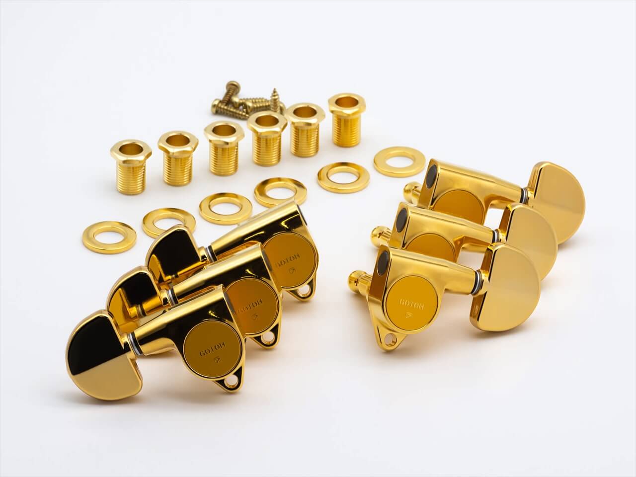 GOTOH SG301-20 L3+R3 SET Gold<br>[ESP Package] (グローバータイプギター用ペグ)(ゴトー)