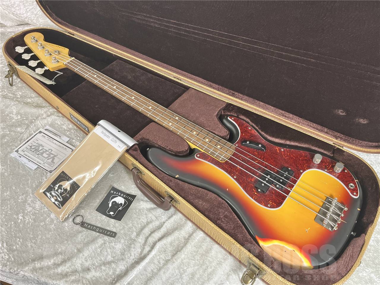 【即納可能】Nash Guitars(ナッシュギターズ) PB-63 (3Tone Burst)  お茶の水駅前店・別館