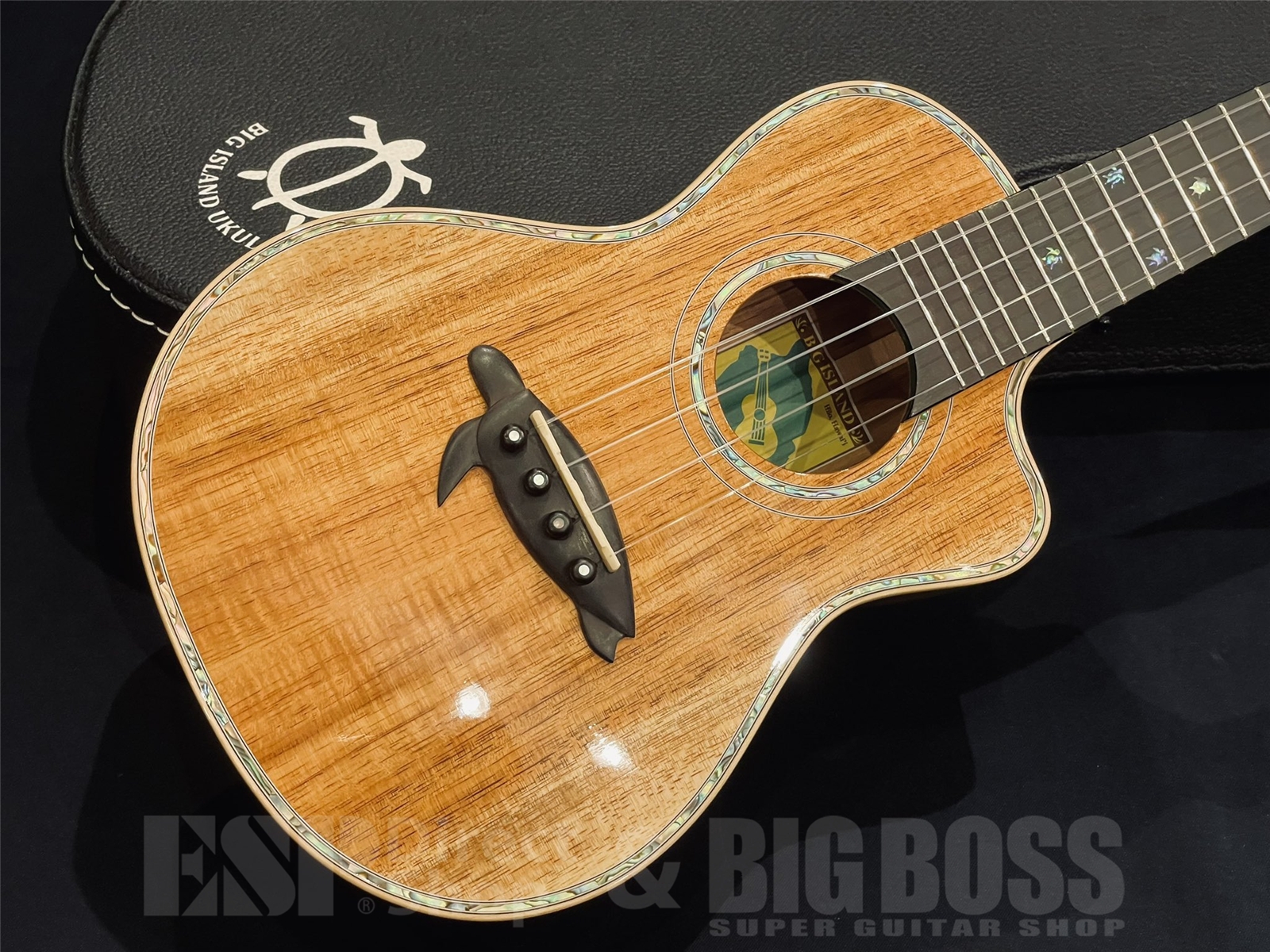 【中古品 / 即納可能】BIG ISLAND(ビッグアイランド) KSX-CTG コンサートウクレレ京都店 - 2