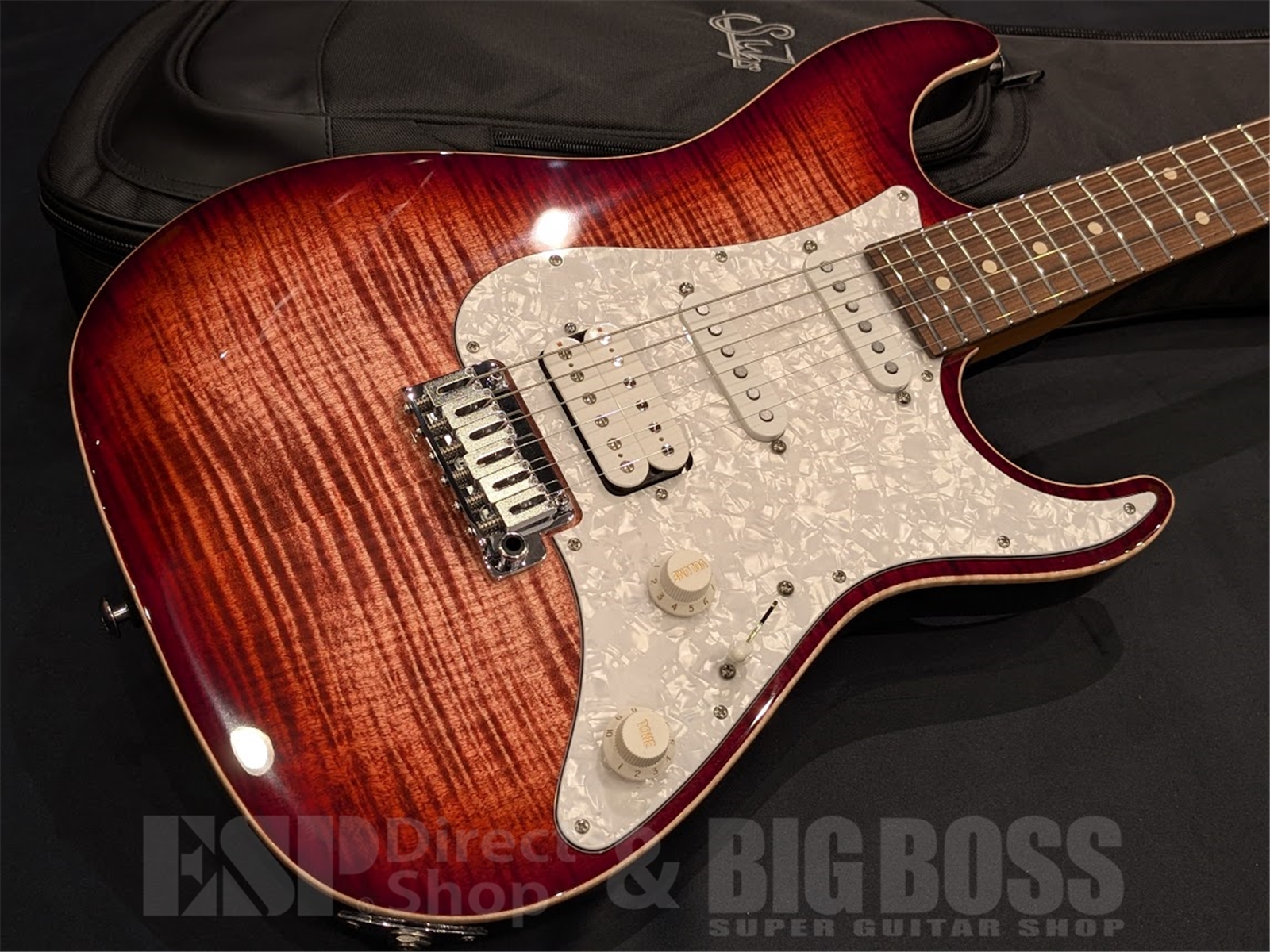 【即納可能/アウトレット】Suhr(サー) Standard Plus Matching Head / Faded Trans Wine Red Burst / Pau Ferro 京都店 - 2