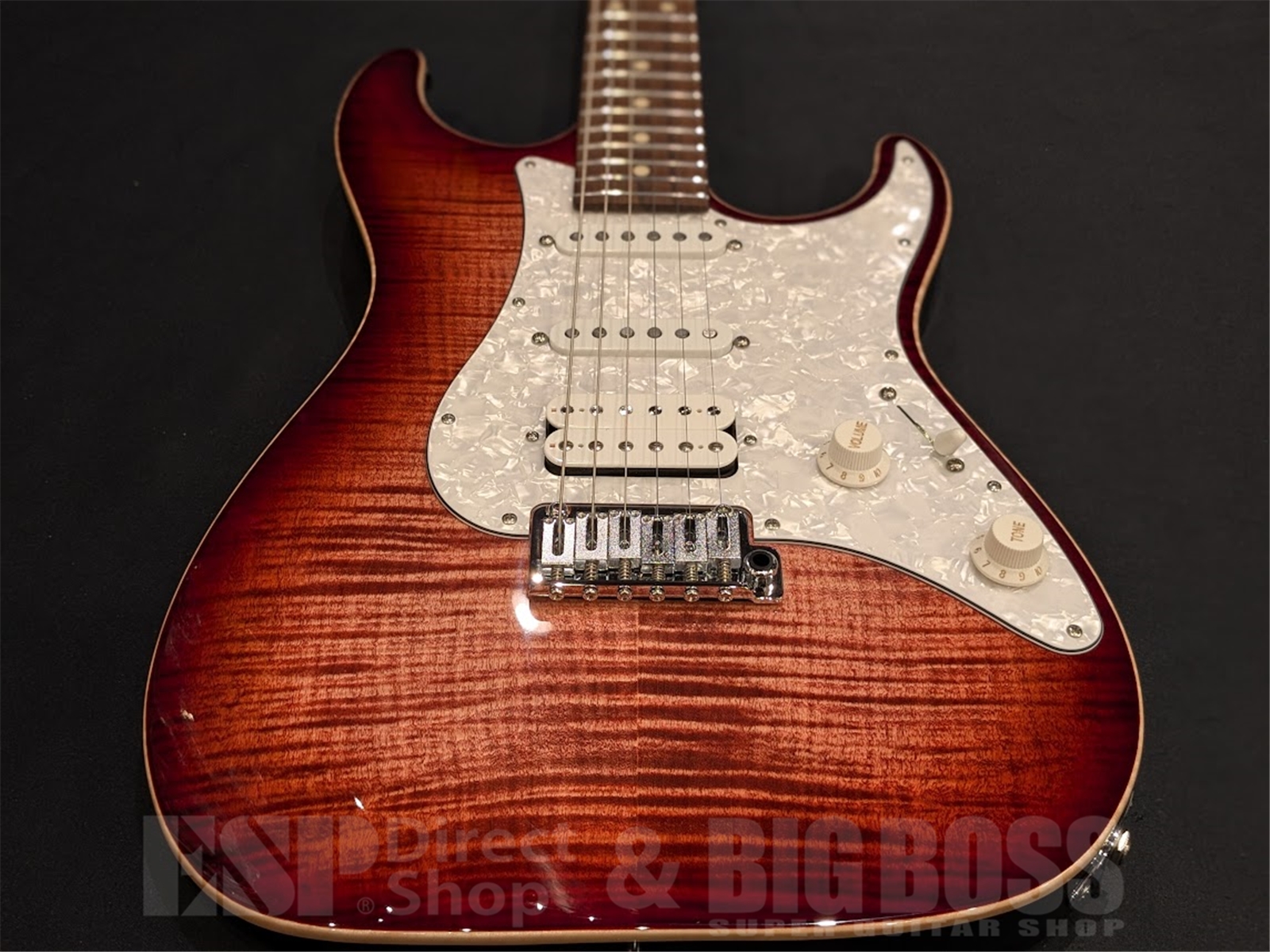 【即納可能/アウトレット】Suhr(サー) Standard Plus Matching Head / Faded Trans Wine Red Burst / Pau Ferro 京都店 - 5