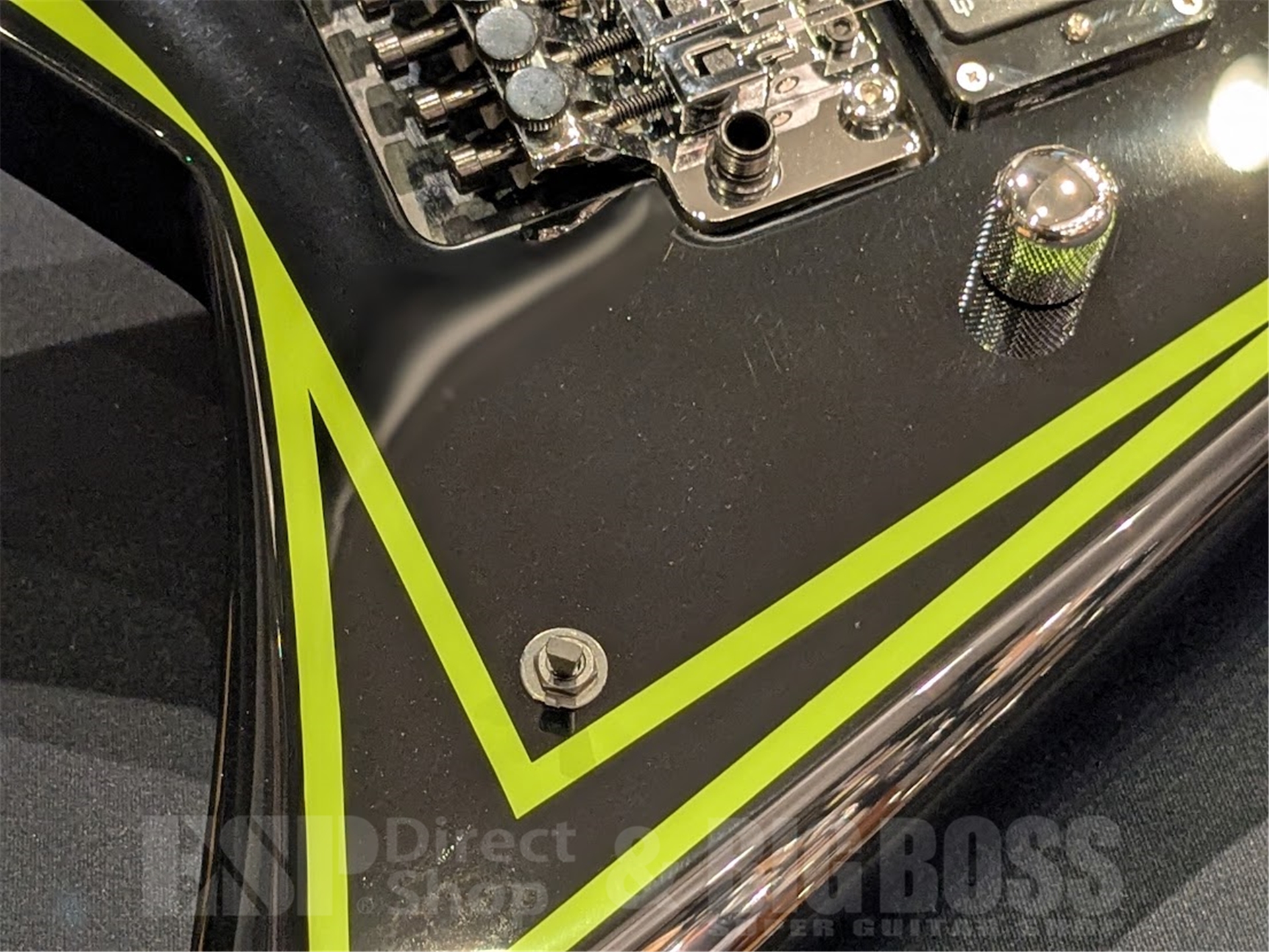 【即納可能】EDWARDS(エドワーズ) E-ALEXI GREENY / Black with Lime Green Pinstripe & Skull 京都店 - 4