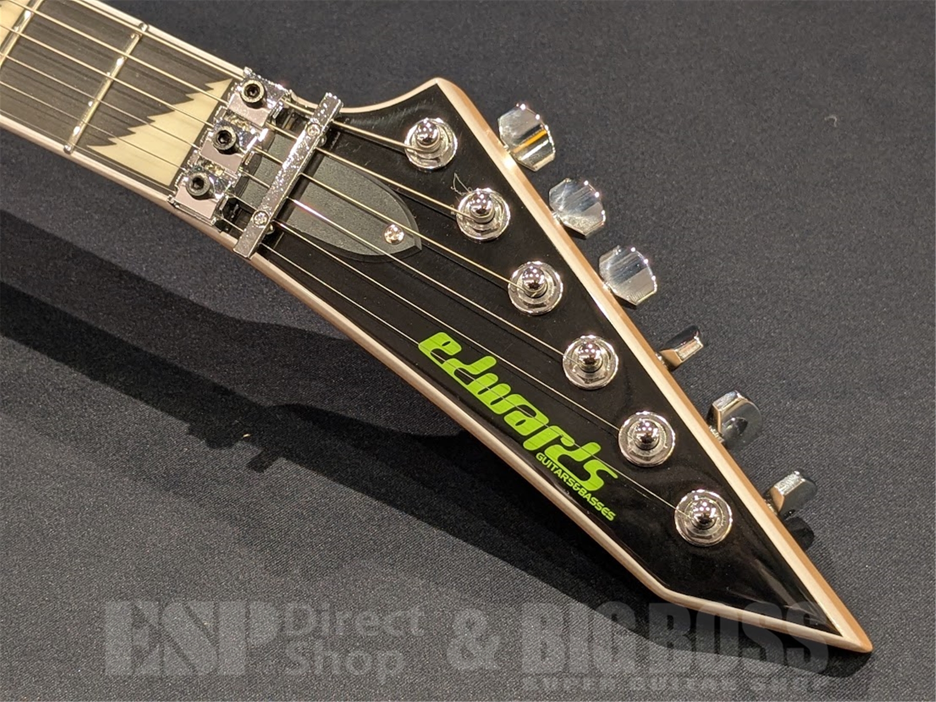 【即納可能】EDWARDS(エドワーズ) E-ALEXI GREENY / Black with Lime Green Pinstripe & Skull 京都店 - 7