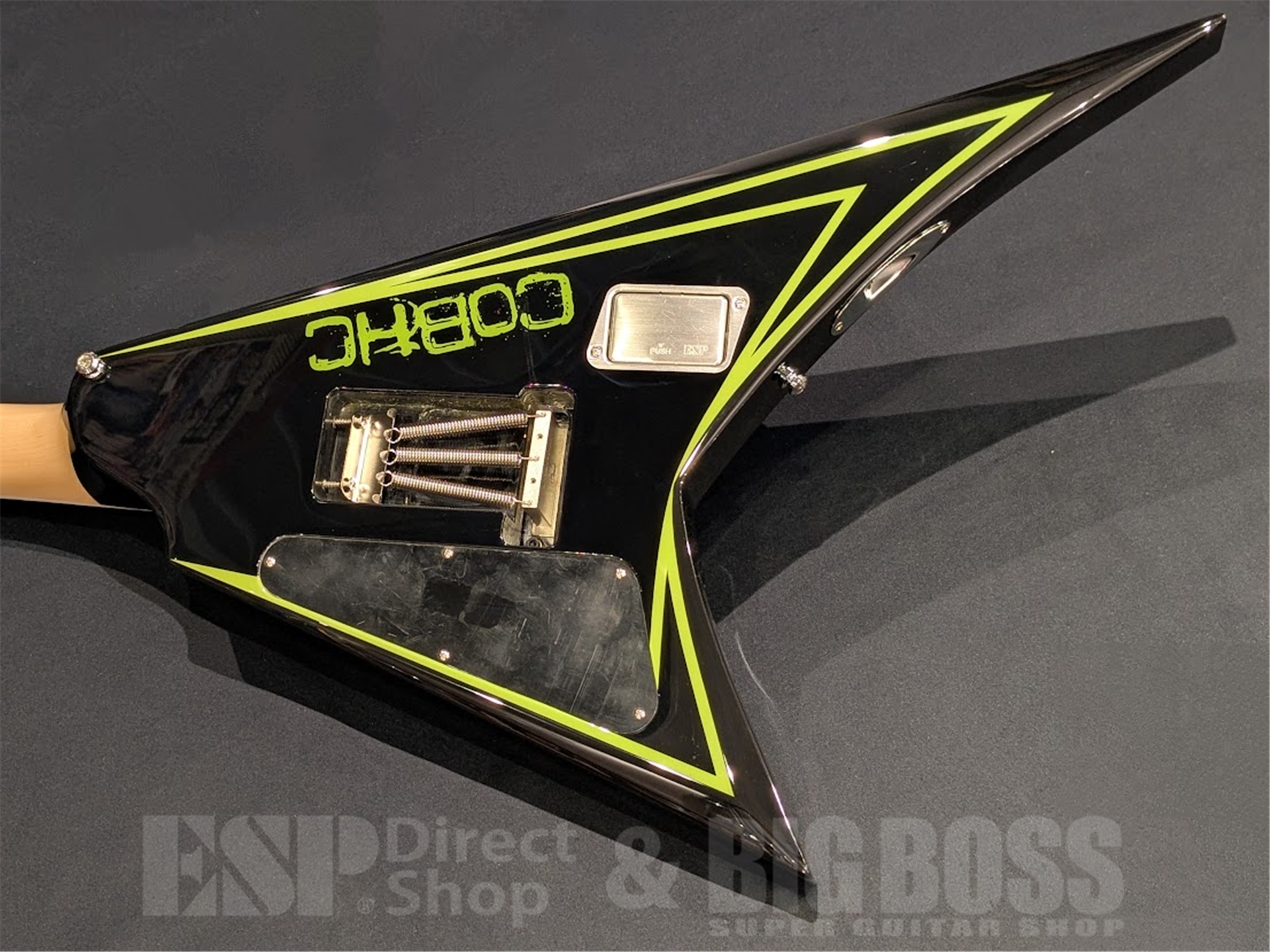 【即納可能】EDWARDS(エドワーズ) E-ALEXI GREENY / Black with Lime Green Pinstripe & Skull 京都店 - 9
