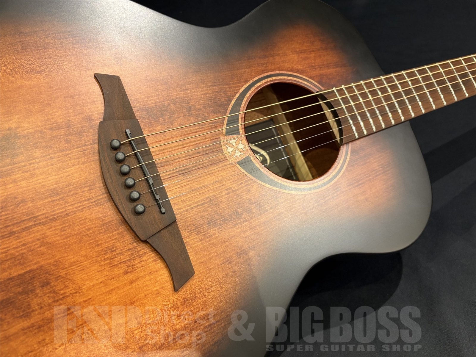 【即納可能】LAG Guitars (ラグギターズ ) T70A / BLACK & BROWN 京都店 - 3
