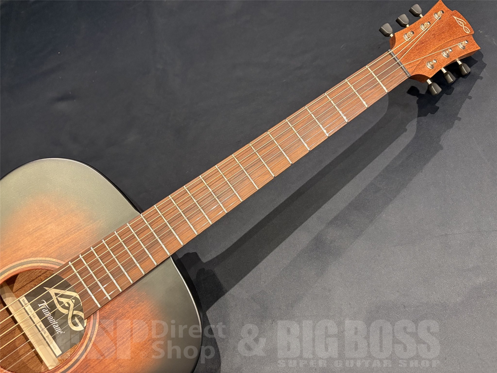 【即納可能】LAG Guitars (ラグギターズ ) T70A / BLACK & BROWN 京都店 - 4