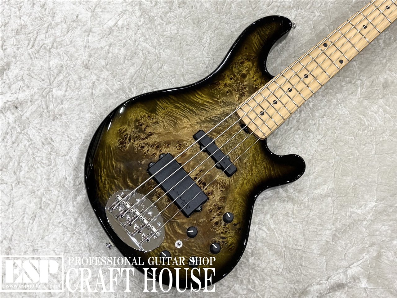 【即納可能・中古品】Lakland SL55-94 Deluxe Poplar Burl / Dark Oak Green Sunburst / Maple FB 渋谷店 - 2