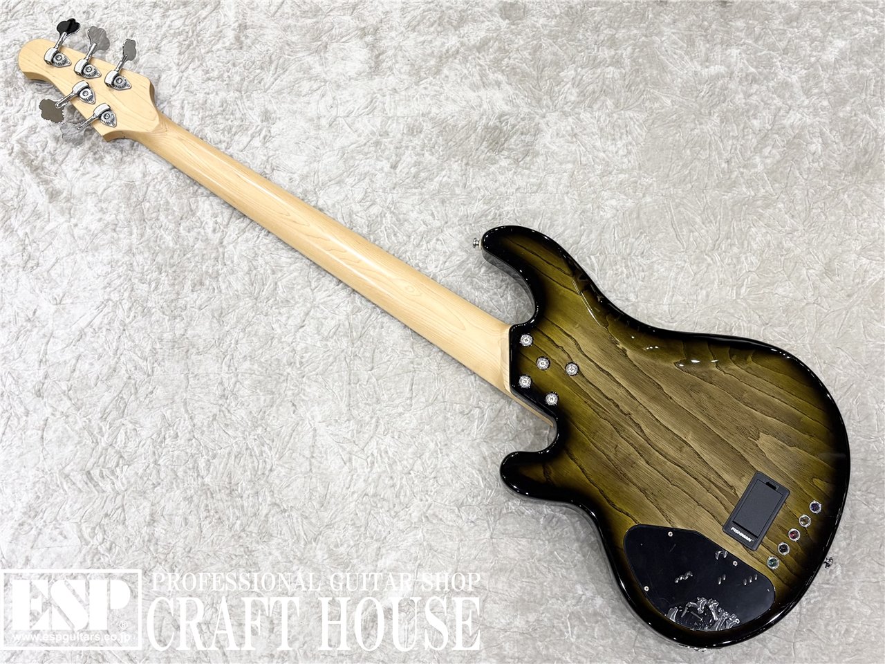 【即納可能・中古品】Lakland SL55-94 Deluxe Poplar Burl / Dark Oak Green Sunburst / Maple FB 渋谷店 - 5